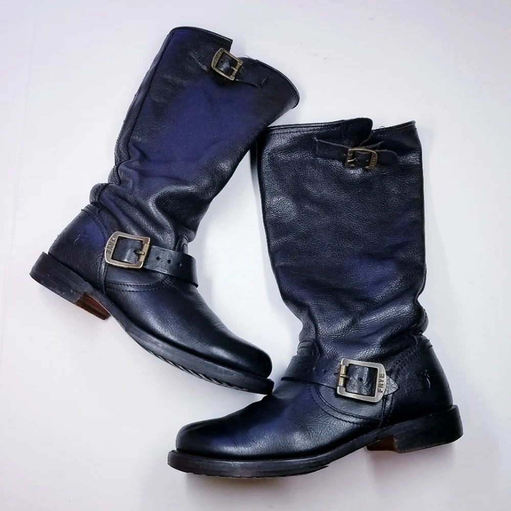 🌸Frye | Classic Leather‎ Knee Length Boots size 7
